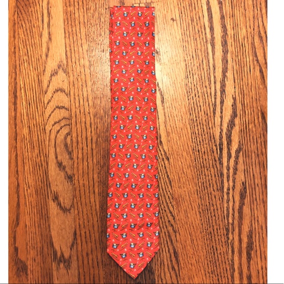 Bird Dog Bay silk tie